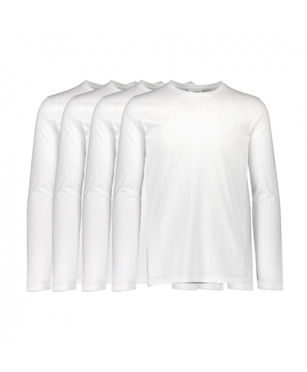 Se Lindbergh 3pak T-shirts i hvid til herre hos Sokkeposten.dk