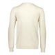 Lindbergh White offwhite striktrøje til herre – M, XL og XXL