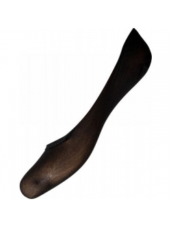 Decoy sorte nylonfooties 40 denier i 2-pak til kvinder – Onesize 37–41