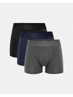 Resteröds bambustights til herre – 3-pak i mørke nuancer – S, M, L, XL og 2XL
