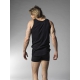 Resteröds ribbede tanktops til herre – sort 2-pak – str. S, M, L, XL og 2XL