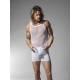 Resteröds grovmaskede brynje-singlets til herre – hvid 2-pak – str. S, M, L, XL og 2XL