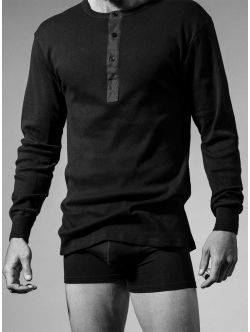Resteröds bedstefartrøje til herre – sort – str. S, M, L, XL og 2XL