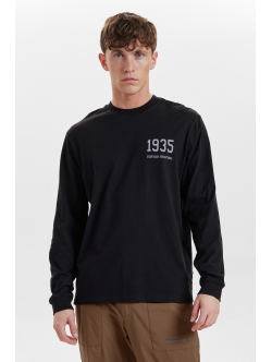 Resteröds LS Tee 1935 GOTS i sort til herre