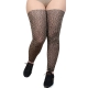 Festival Amelie leo leggings, 70 denier i camel combi til kvinder