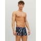 JACK & JONES gaveæske med julemotiv – farve ikke oplyst – boksershorts str. S og strømper i one-size