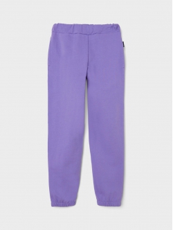 NAME IT sweatpants i bomuldsblanding til piger – lilla – aktive størrelser 92, 104, 110, 122, 128 og 164