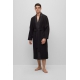BOSS Waffle kimono-morgenkåbe til herre – sort – aktive størrelser M og XL