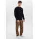 Resteröds strikket pullover navy til herre – S til 2XL