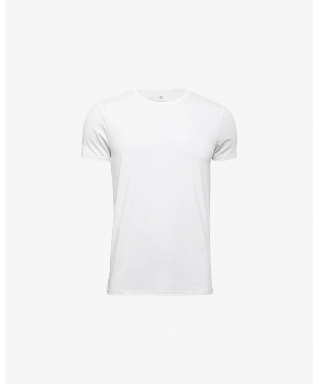 JBS Of Denmark T-shirt i økologisk bomuld i hvid til herre