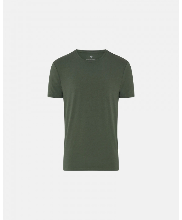 Se JBS Of Denmark T-shirt i økologisk bomuld i grøn til herre hos Sokkeposten.dk