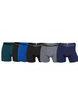 JBS multifarvede bambusunderbukser i 6-pak til herre, aktive str. M, L, XL, 2XL og 3XL