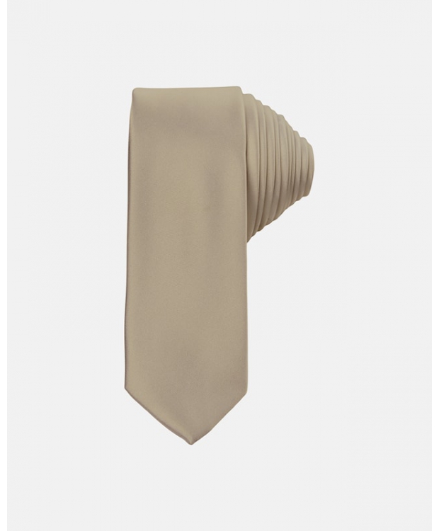 Connexion Tie slips 5cm i beige til herre
