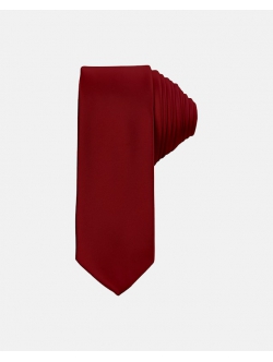 Connexion Tie slips 5cm i bordeaux rød