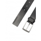 Jack & Jones JACSTOCKHOLM LEATHER BELT NOOS i sort til mænd