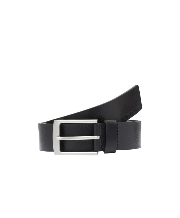 Jack & Jones JACSTOCKHOLM LEATHER BELT NOOS i sort til mænd