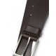 Jack & Jones JACSTOCKHOLM LEATHER BELT NOOS i black coffee til mænd