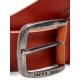 Jack & Jones JACPAUL LEATHER BELT NOOS i Mocha Bisque til mænd