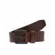 JACK & JONES Jacroma læderbælte – Brown Stone – aktive størrelser 80, 90, 95 og 105