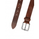 JACK & JONES Jacvitor læderbælte – Mocha Bisque – aktive størrelser 85 og 100