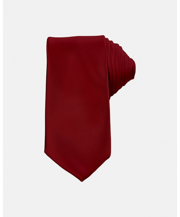 Billede af Connexion Tie slips 7cm i rød til herre hos Sokkeposten.dk
