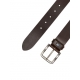 Jack & Jones JACFLAG LEATHER BELT 4 CM NOOS I Black Coffee til herre