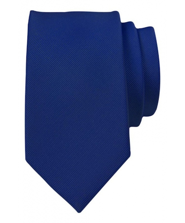 Connexion Tie slips i silke 7cm i blå til herre
