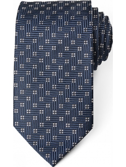 Connexion Tie slips XL i navy m. mønster til herre