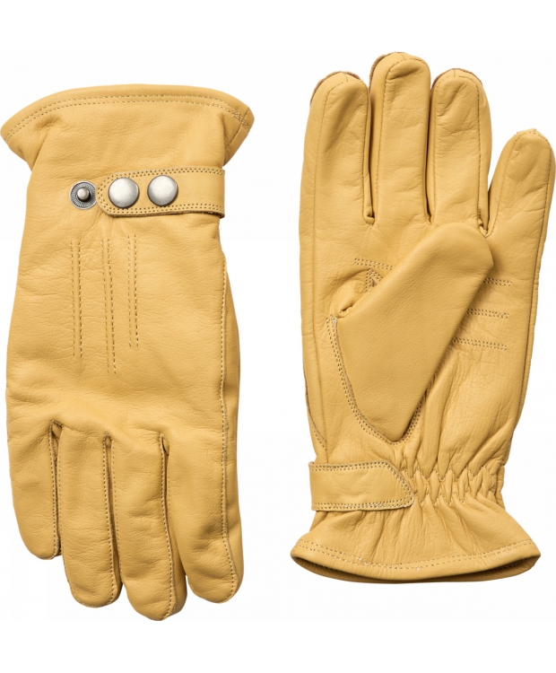 Billede af Philipsons handsker i læder i gul