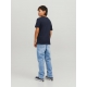 Jack&Jones Junior JJICHRIS JJORIGINAL MF 920 NOOS bukser i blue denim til drenge