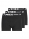 JACK & JONES 3-pak boxershorts til drenge – sort med hvid tekst – aktive størrelser 116, 128, 140, 152, 164 og 176