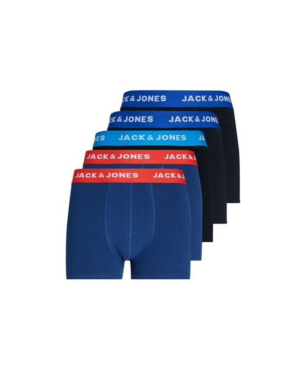 Jack & Jones Junior 5-pak boxershorts multifarvet til drenge