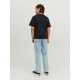 JACK & JONES Junior T-shirt med rund hals til drenge – sort – aktive størrelser 116, 128, 140, 152, 164 og 176