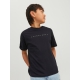 JACK & JONES Junior T-shirt med rund hals til drenge – sort – aktive størrelser 116, 128, 140, 152, 164 og 176