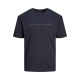 Jack & Jones Junior T-shirt i navy til drenge