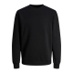 Jack & Jones Junior crew sweatshirt i sort til drenge