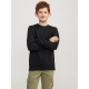 JACK & JONES Junior crew sweatshirt til drenge – sort – aktive størrelser 128, 140, 152, 164 og 176
