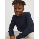 JACK & JONES Junior crew sweatshirt til drenge – navy – aktive størrelser 128, 140, 152, 164 og 176
