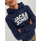 JACK & JONES Junior 2-pak hoodies til drenge – sort og navy – aktive størrelser 128, 140, 152, 164 og 176