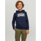 JACK & JONES Junior 2-pak hoodies til drenge – sort og navy – aktive størrelser 128, 140, 152, 164 og 176