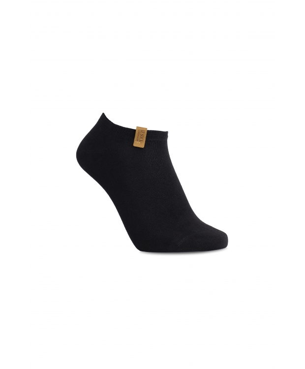 Iz sock Copenhagen unisex luxury in-shoe bambus ankelstrømper i sort