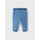 Name It sweatpants til baby – denimblå – størrelse 86