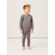 Name It Sweat set i grå til baby