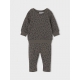 Name It Sweat set i grå til baby