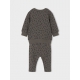 Name It Sweat set i grå til baby