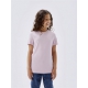 Name-It T-shirt i Burnished Lilac til pige