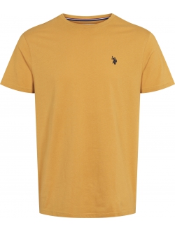 U.S POLO ASSN T-shirt i orange til herre | Regular fit |