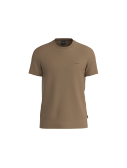 BOSS crew neck T-shirt – beige regular fit – størrelse L