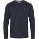 U.S. POLO ASSN Brolin langærmet T-shirt – navy regular fit – størrelser S, M og 2XL