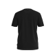 BOSS kortærmet merceriseret t-shirt i sort til herre| Slim fit|